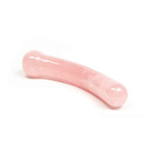 Load image into Gallery viewer, Chakrubs The Heart Curve Massage Sticks Sex Toy, 6.75 inch Length, Rose Quartz
