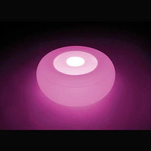 Load image into Gallery viewer, Intex LED Giant Floating Ottoman Seat Light 86 x 33 cm, 7 colours, Perfect for Garden Lighting
