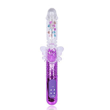 Load image into Gallery viewer, Clitorals Sucking Toys Clitoral G Spot Toy Rose for Women Telescopic Butterfly Vibrator Handheld Massager Rabbit Vibrate stimulating Heating Vibrating Clitoralis Adult Balls
