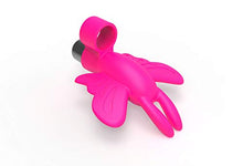 Load image into Gallery viewer, The 9&#39;s, Flirt Finger Butterfly, Finger Vibrator, Pink
