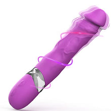 Load image into Gallery viewer, FIDECH 9.05&quot; G Spot Vibrator Purple and 8.7&quot; Thrusting Dildo
