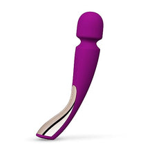 Load image into Gallery viewer, LELO Smart Wand 2 Medium Personal Wand Massager Tension Releasing Muscle and Body Massager, Waterproof &amp; Wireless Rechargeable Wand, Deep Rose
