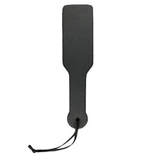 Load image into Gallery viewer, Easytoys Fetish Collection Pu Leather Paddle, Black, 152 Gram
