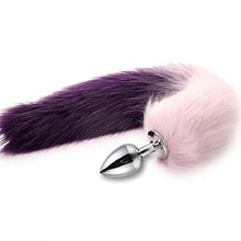 Load image into Gallery viewer, Oligage Fox Tail Anal Plug Sexy Toys Anus for Women Role Games Product Couples (Color : GS01-pink)
