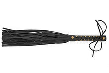 Load image into Gallery viewer, RIDIN Horse Whip 18&quot; - Faux Leather Whip for Horses - Equestrian Horse Crop
