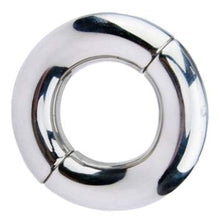 Load image into Gallery viewer, Healifty Penis Rings Delay Stainless Steel Lock Ring Men Delay Ejaculation Penis Ring Penis Restraint Supplies for Adult Men
