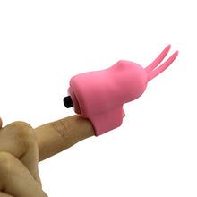 Load image into Gallery viewer, HHmei Silicone Finger Banger Massager Vibrator Fingering Toys for Couples - Finger Shake Set (Pink)
