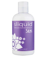 Load image into Gallery viewer, Sliquid Silk Hybrid Lube Glycerine &amp; Paraben Free - 8.5 oz Bottle
