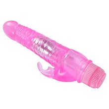 Load image into Gallery viewer, HEALLILY 1pc Rabbit Vibrator Flexible Simulation Electric Clitoris Massager G-spot Massager Dildo for Couple
