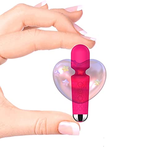 ELLESTAZ Mini Waterproof Portable Tool Equipment for Relaxation, Safe and Quiet, Adjustable Modes and Different Patterns  Pink