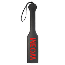 Load image into Gallery viewer, VENESUN Meow Spanking Paddle, 12.6inch Faux Leather Sex SM Toys for Adults BDSM Play, Black
