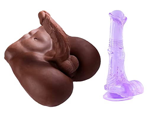 8.3 inch Purple Horse Dildo+Realistic Big Dildos with Flat Base