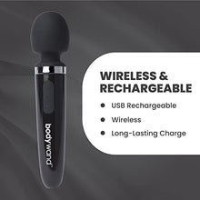 Load image into Gallery viewer, Bodywand Multi Function Massager | Handheld Personal Massager for Women | Vibrating Wand for Her | Adult Sex Toys for Couples | Sex Toy | Cordless USB Charging | Waterproof Massager
