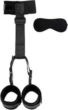 Load image into Gallery viewer, BDSM Neck to Wrist Bondage Restraints Set bondaged kit Sex Set Behind Back Handcuffs Collar with Blindfold Adjustable Bondage Gear &amp; Accessories, Bed SM Games Play Sex Toys for Couples
