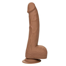 Load image into Gallery viewer, CalExotics Silicone Studs 8 Inch  Realistic Dildo with Suction Cup Base Harness Probe  Brown
