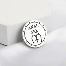 Load image into Gallery viewer, FAADBUK Naughty Tokens for Him Her Sex Token Valentines Day Gift Bedroom Tokens Game for Couple (Anal Sex)
