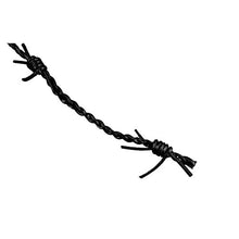Load image into Gallery viewer, Genuine Real Leather Flogger, Barb Wire Cat of Nine Tails, Bull Whip, Leather Ass Whip, Premium Quality Braided, 30&quot; for Your Dungeon
