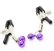 Load image into Gallery viewer, Adjustable Metal Nipple Clamps 5912 Entertainment Clip for Women Non-Piercing Nipplerings Clip On Nipple Rings Decorative Clip for Clothing Accessories-1
