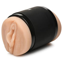 Load image into Gallery viewer, Mistress Double Shot BioSkin Pussy and Ass Stroker for Men &amp; Couples. Soft &amp; Stretchy with Textured Inner Tunnel. Realistic Look &amp; Feel. Travel Friendly - Light
