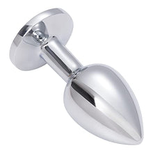 Load image into Gallery viewer, Hmxpls Small Anal Plug, Anal Toy Plug Beginner, Personal Sex Massager, Stainless Steel Butt Plug for Women Men Couples Lover, LightPurlpe
