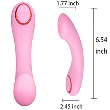 Load image into Gallery viewer, G-Spot Massager Vibrator Realistic Vibrators Dildo Anal Masturbation Stick Sensory Toys Sex for Adults, Pink, 6.54*2.25*1.77 Inch
