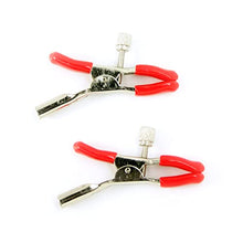 Load image into Gallery viewer, Adjustable Metal Nipple Clamps - Multiple Color Options Available! Red
