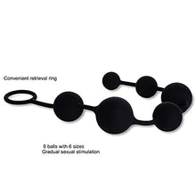 Load image into Gallery viewer, BDSM Kit Restraints 9PCS Sets &amp; Butt Plug with Silicone Anal Bead
