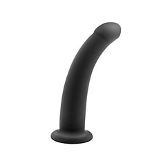 Load image into Gallery viewer, Beauty7 Silicone Beginner Strap On Harness Vaginal Dildo Curved Anus Butt Plug Glans Tip Flare End Penis Wearable Pegging Sex Toy Willy Female Women Men Couple Size L
