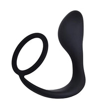 Load image into Gallery viewer, MOONA Silicone Massager Anal Plug with Penis Ring Anal Plug Sex Toys Couples Adult Products
