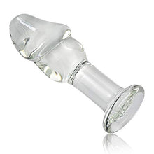 Load image into Gallery viewer, FST Glass Dildo Pleasure Wand Penis Crystal Anal Butt Plug for Men Women
