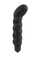 Load image into Gallery viewer, Nasswalk Anal Fantasy Ribbed P-Spot Silicone Vibe Waterproof, 4 Inch, Black
