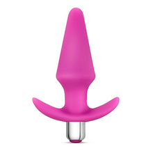 Load image into Gallery viewer, Blush Discover - 10 Vibration Modes Platinum Puria Silicone Anal Plug - 5&quot; Tapered Plug for Comfort - Satin Smooth Ultrasilk - AnchorTech &amp; StayPut Design - IPX7 Waterproof - for Women, Men - Pink
