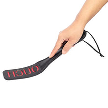 Load image into Gallery viewer, VENESUN OUCH Slapper Spanking Paddles for Adults, 12.8inch Faux Leather Paddle for BDSM Sex Play
