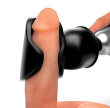 Load image into Gallery viewer, Lynx The Furl Male Masturbator Wand Attachment - Black
