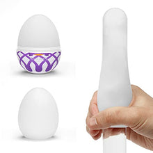 Load image into Gallery viewer, TENGA Disposable, One-Time Use Easy Beat Egg Male Portable Pleasure Device, Mesh (Pack of 2)
