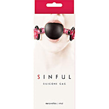 Load image into Gallery viewer, Sinful Soft Silicone Gag O/S Pink
