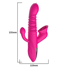 Load image into Gallery viewer, Oral Licking Clitoris Stimulate Masturbate Vibrator Sex Toys Telescopic Tongue Dildo Vagina Vibrator Massager for Women ZD0330
