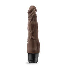 Load image into Gallery viewer, Blush Dr Skin Vibe 4 - Real Feel 8 Inch Realistic Vibrating Dildo - 1.5 Inch Width - IPX7 Waterproof - Soft Body Safe Material Multi Speed Bendable Vibrator - Sex Toy For Women Men Couples - Chocolate
