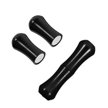 Load image into Gallery viewer, HEALLILY Black Magnetic Nipple Clamp Breast Clip 1 Pair Magnet Vaginal Clips Clitoris Stimulator Non Pierced Body Jewelry for Couple Lover Bed BDSM
