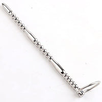 Lengthening Urethra Sound Multi-Bead Urethra Penis Plug Stainless Steel Dilator Men's Urethra Masturbation Stick