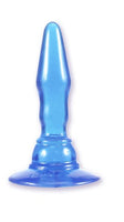 Doc Johnson Blue Thunder Elite Tool Butt Plug, Cobalt Blue