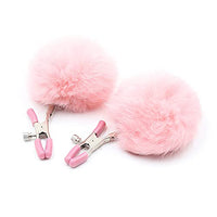 Pink Adult Toys Female Hair Ball Nipples Female Nipple Clamps HS-082