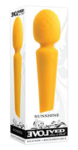 Load image into Gallery viewer, Evolved Novelties - Sunshine - 10 Function - Rechargeable Silicone Vibrator - Yellow
