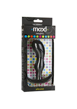 Load image into Gallery viewer, Doc Johnson Mood - Naughty 2 - Silicone Anal Plug - Large - 4.8 in. Long and 1.2 in. Wide - Tapered Base for Comfort Between The Cheeks - Large - Black
