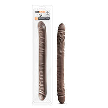 Load image into Gallery viewer, Adult Sex Toys Dr. Skin - 18in Double Dildo - Chocolate
