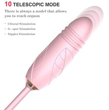 Load image into Gallery viewer, 2022 Newly Rose Sex Toy for Woman Clitoral Nipple Stimulator G-Spot Vibrator with 10 Modes Sex Toys for Female Adult (Pink) (Pink-Flower)
