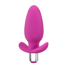 Load image into Gallery viewer, Multi Speed Remote Controlled Vibrating Butt Plug -- Anal Buttplug -- Waterproof -- Sex Toy for Women -- Sex Toy for Men (Fuchsia)
