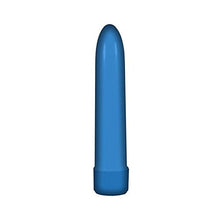 Load image into Gallery viewer, LADYS MOOD Plastic Vibrator, Blue, 7 Inch
