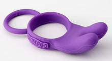 Load image into Gallery viewer, Pipedream Fantasy C-Ringz Twin Teazer Rabbit Ring Dildo, Purple, 1 Pound
