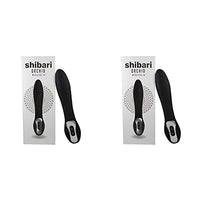 Shibari Orchid, Luxury 7-Speed Vibrator, Black (Pack of 2)